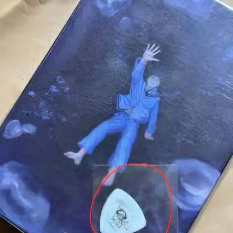 나토리 심해 세븐넷 특전 기타 피크 구합니다