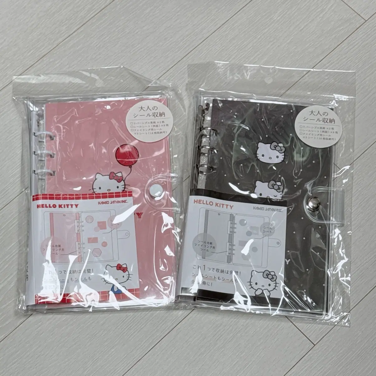 산리오 키티 다이어리 6공 바인더
