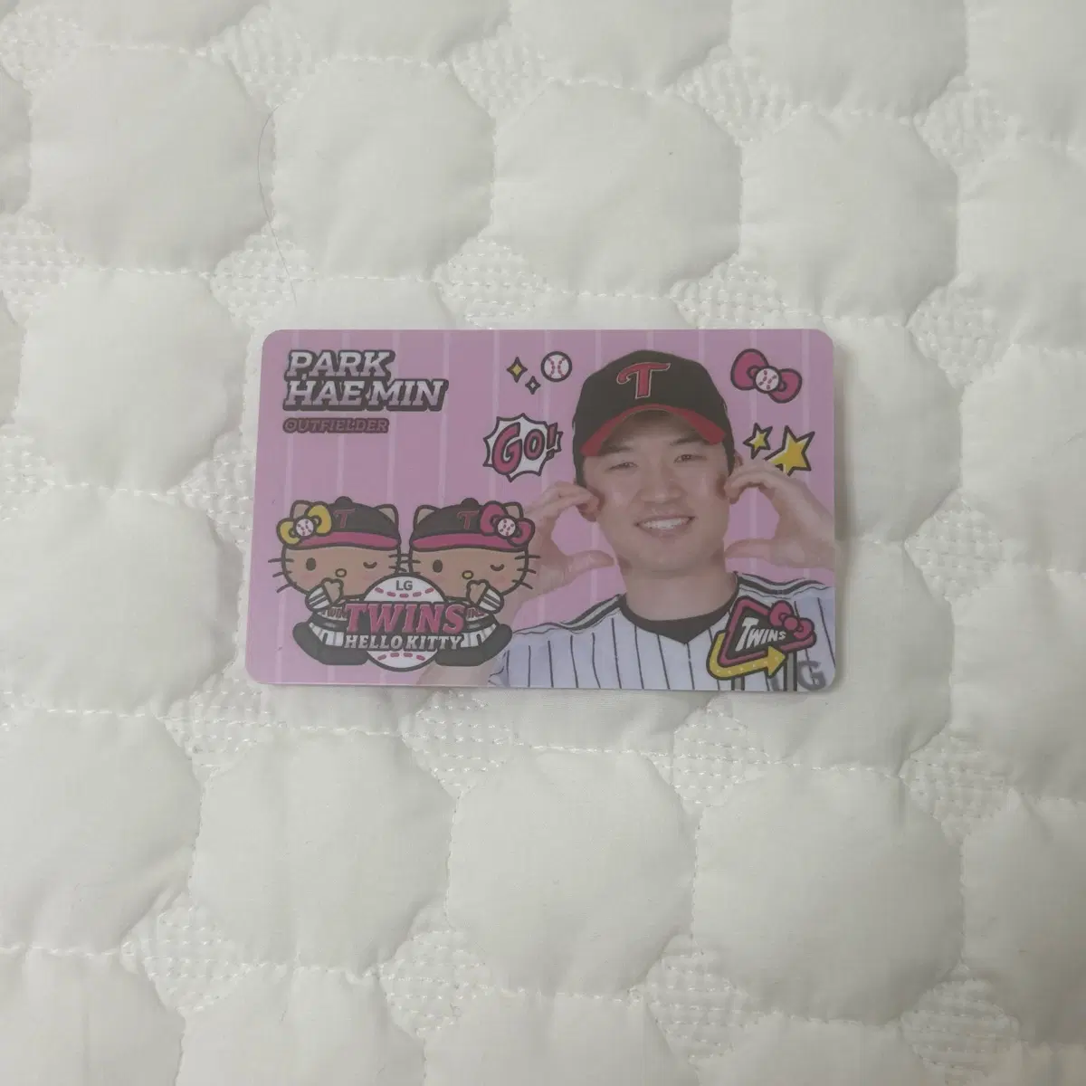 엘지 트윈스 박해민 태닝키티 포토카드