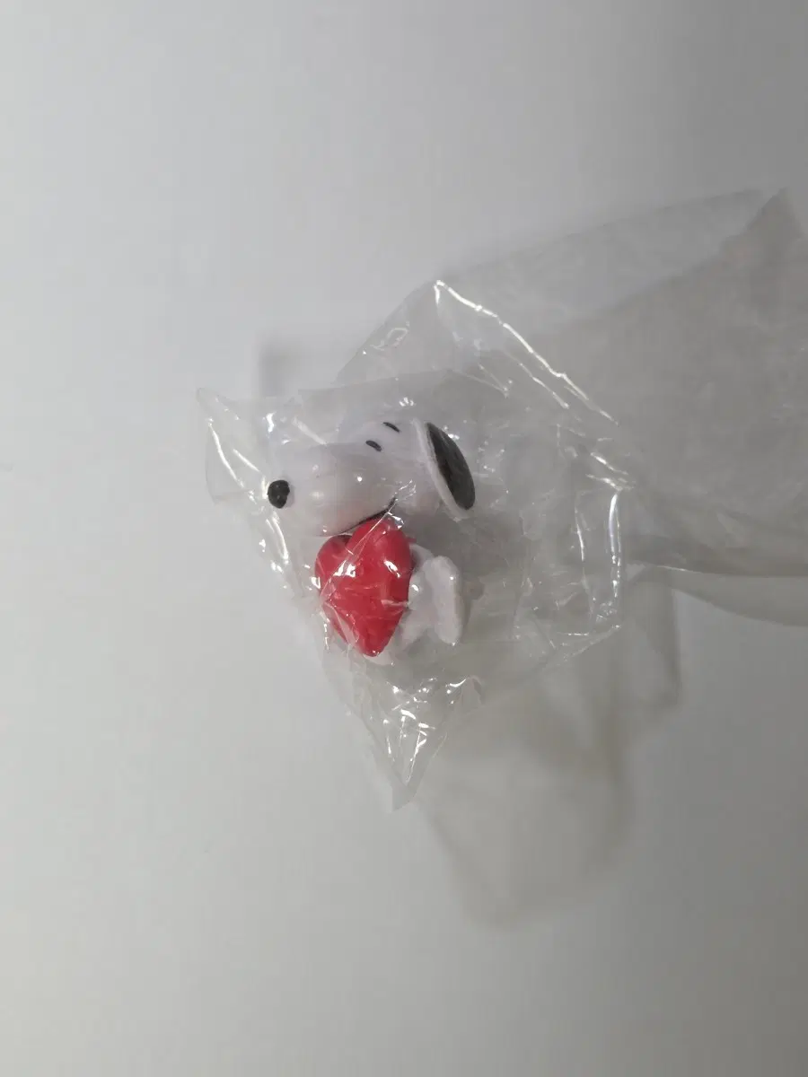 스누피 컵 피규어 하트