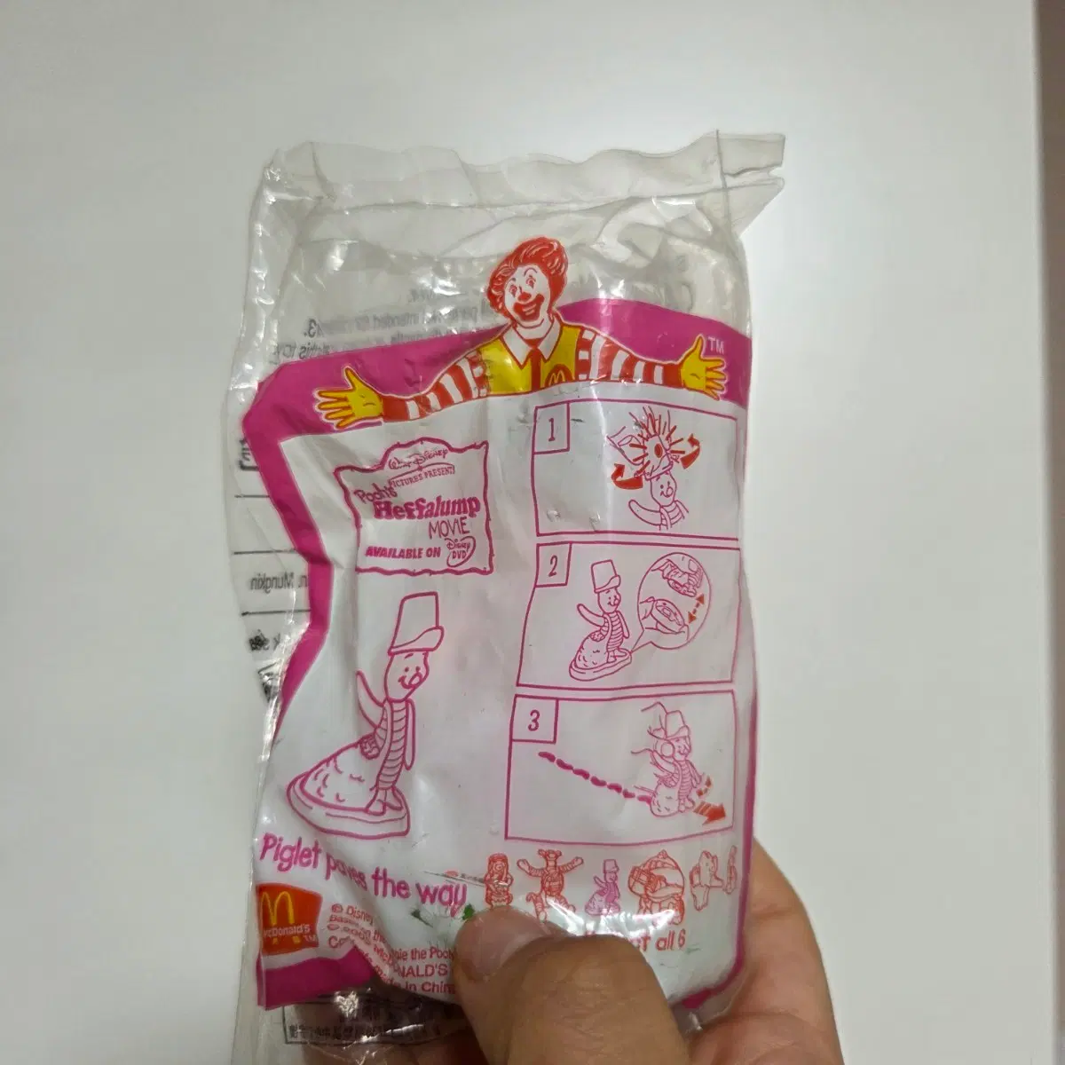 빈티지 토이 캐릭터 굿즈 고전 만화 인형 맥도날드 해피밀 디즈니 곰돌이 푸우 이요르