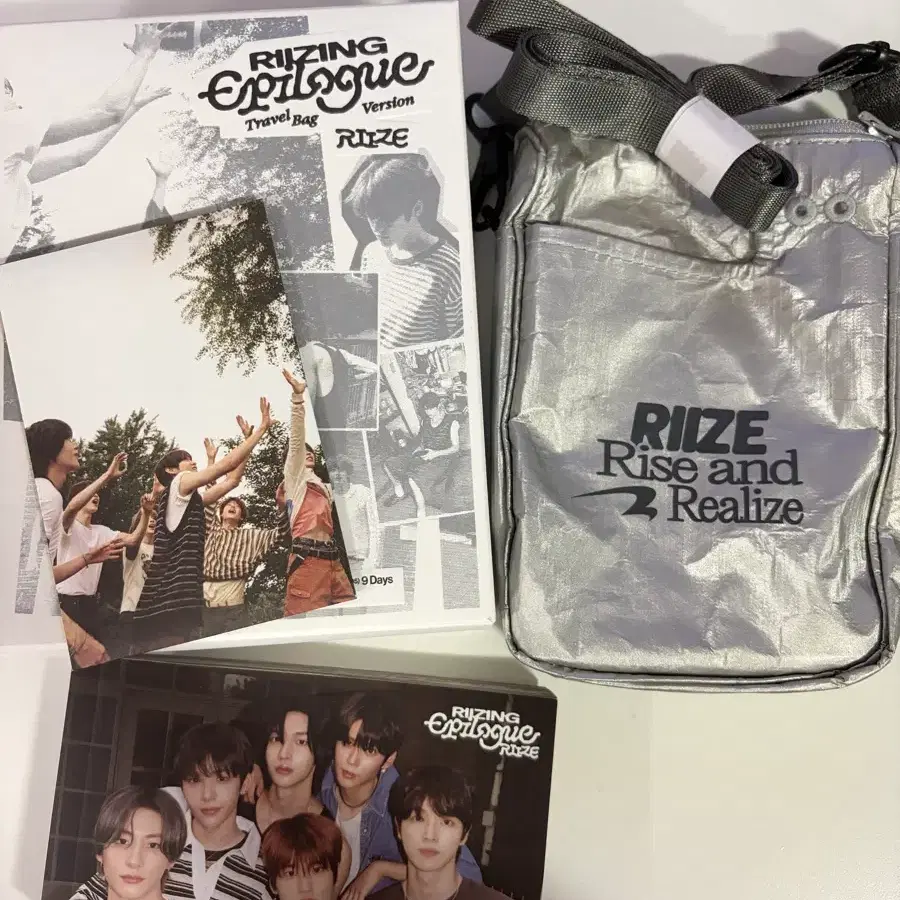 라이즈 에필로그 트레블백 앨범 실버 가방 쇼타로