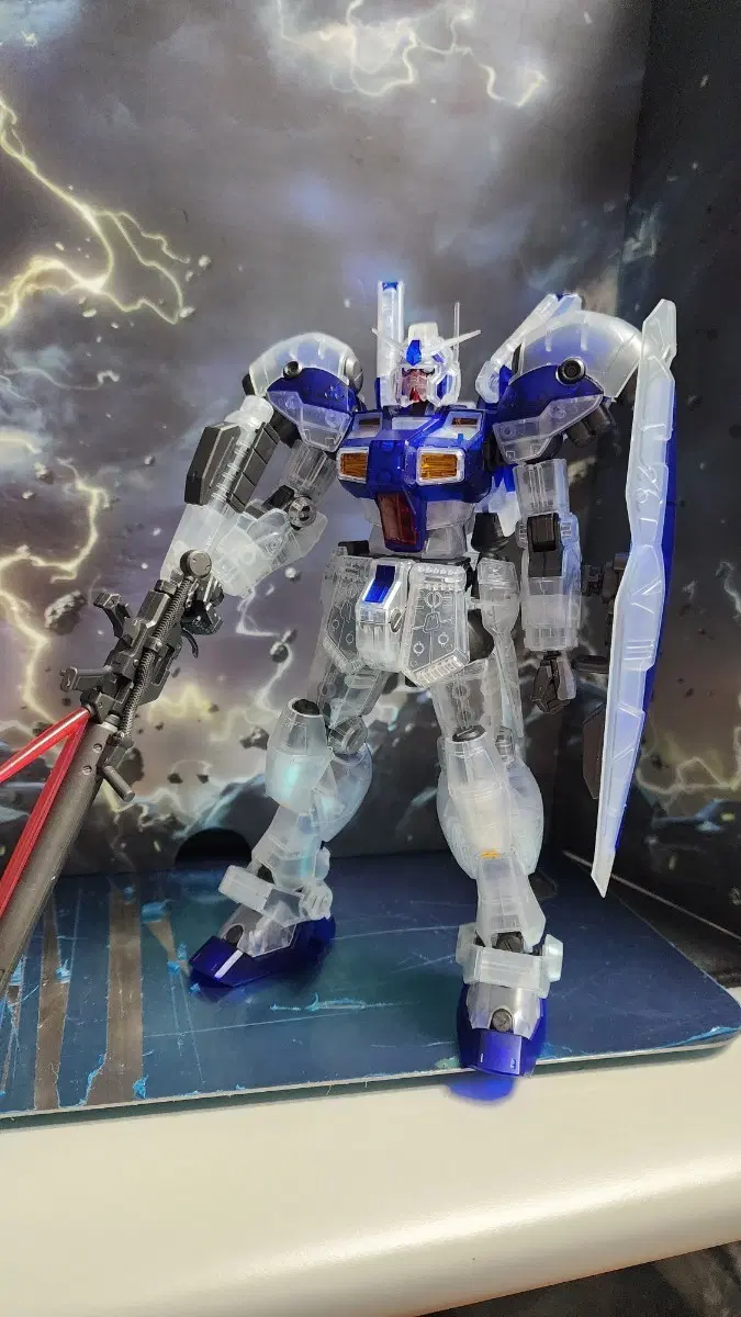 RE 1/100 gp04 가베라 엑스포한정판 클리어