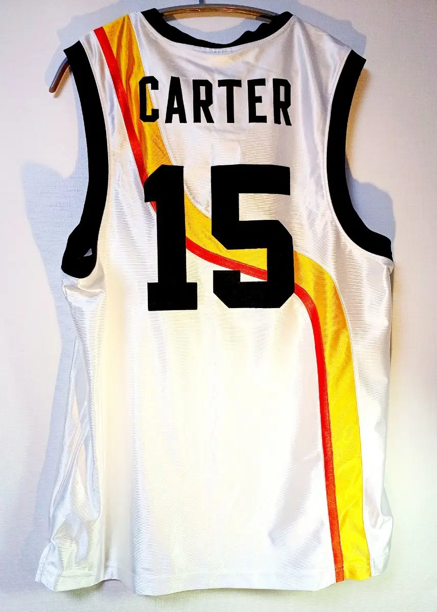 [XL] 나이키 레트로 레이건 X 빈스카터  농구 유니폼 Vince Carter Nike Rayguns #15