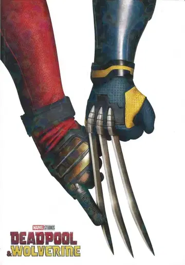 도호 서양화 팜플렛 MARVEL/마블 DEADPOOL&WOLVERINE 2024년