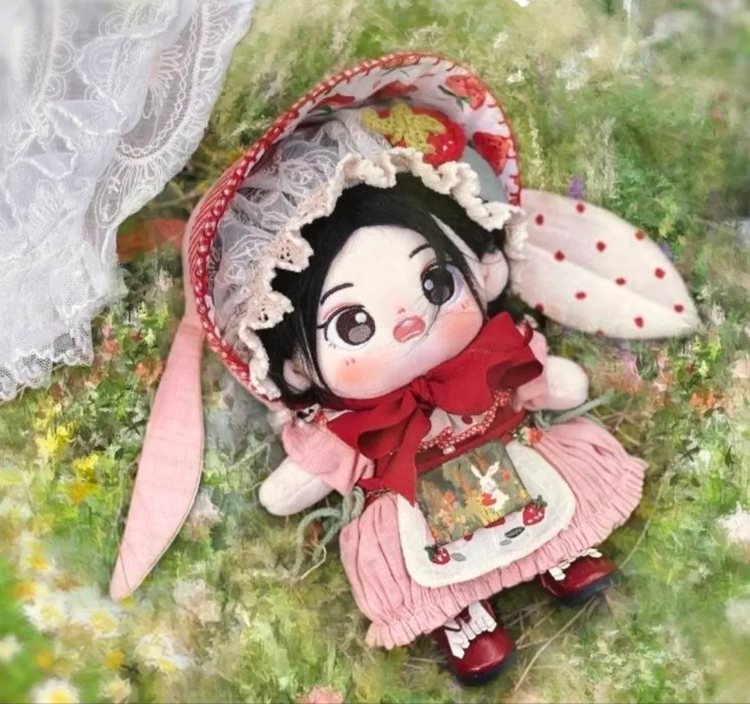 20cm 솜인형 옷장 딸기나무토끼 양도 판매