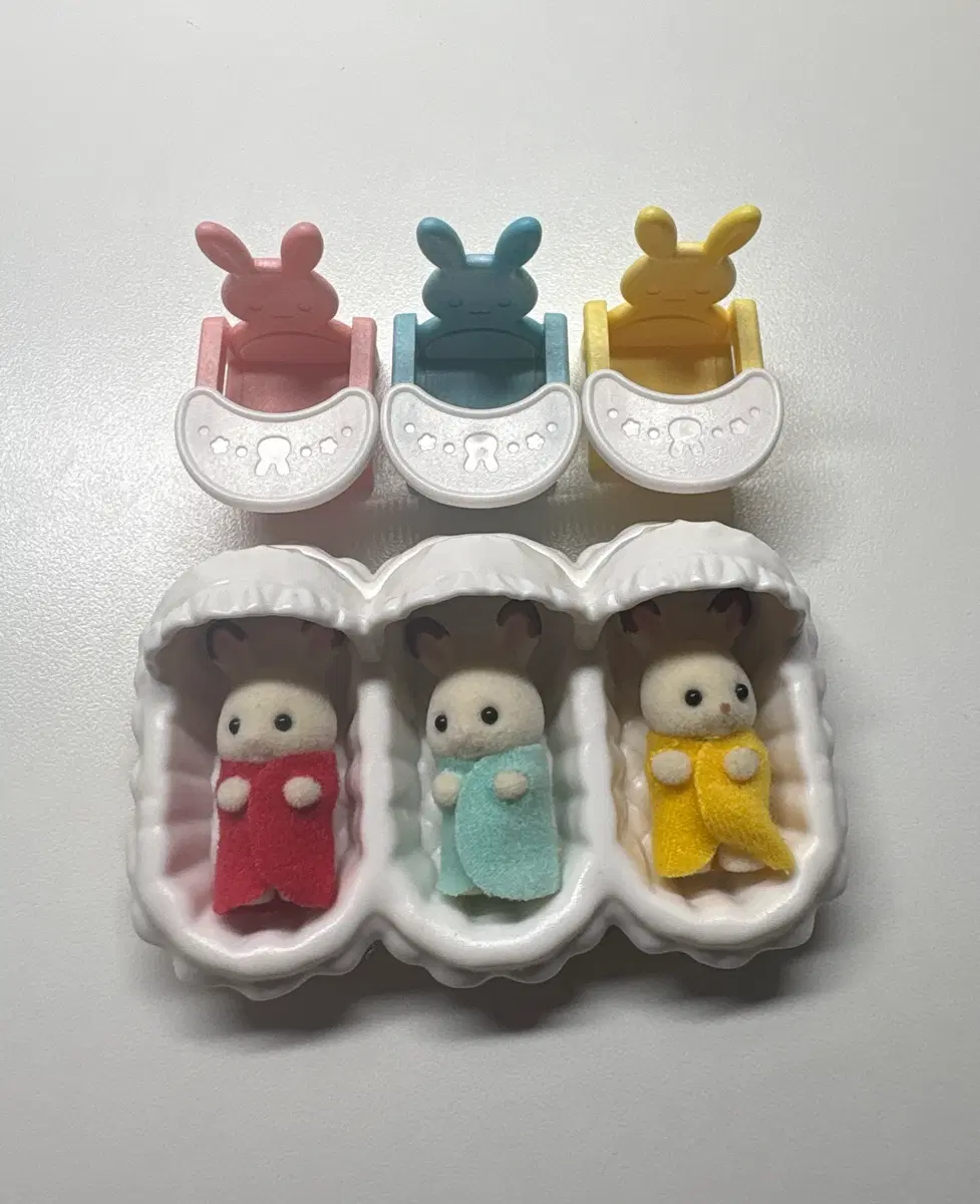 실바니안 아기 토끼 키우기 육아 인형 판매