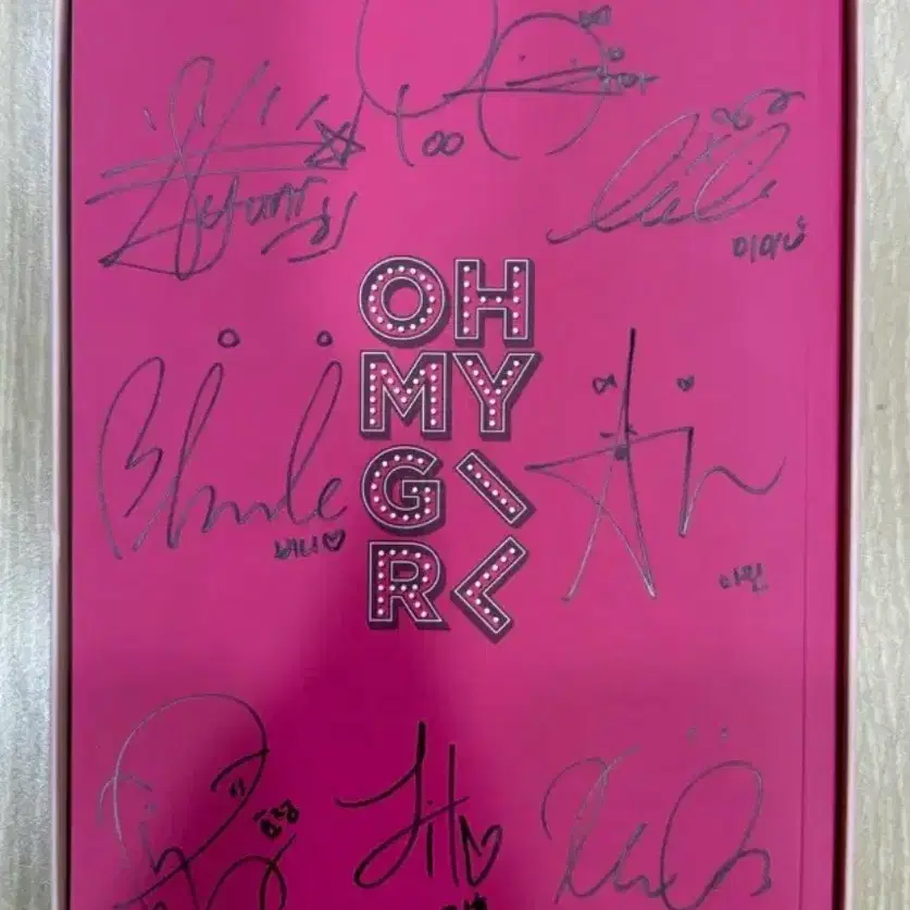 급처) 오마이걸 라이어라이어 싸인앨범