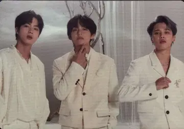 BTS MAP OF THE SOUL V/JIN/JIMIN 미니 포토 카드 8/8