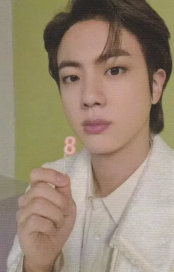 BTS 8주년 기념 JIN 트레이딩 카드