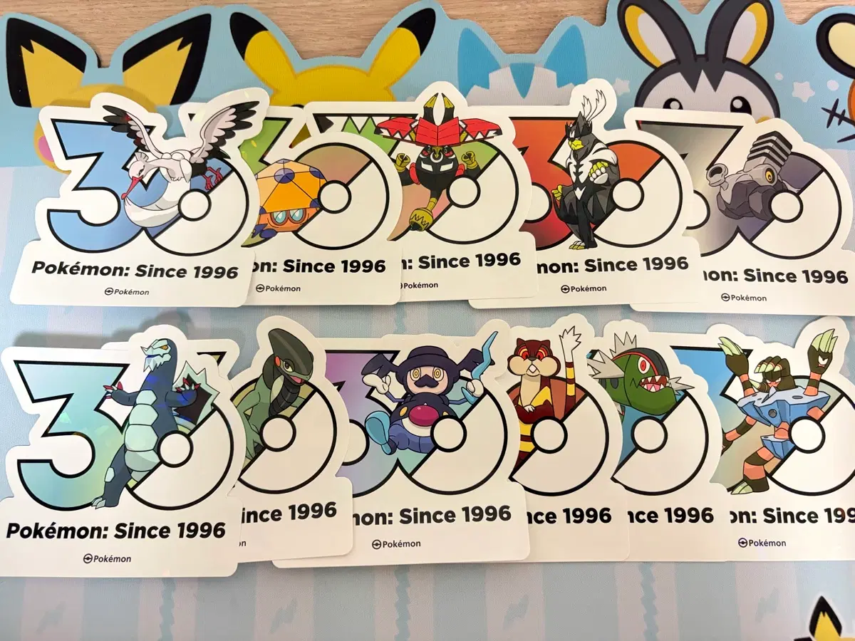 포켓몬 30주년 스티커