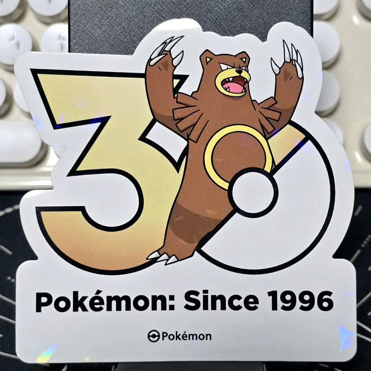 포켓몬스터 30주년 스티커 링곰