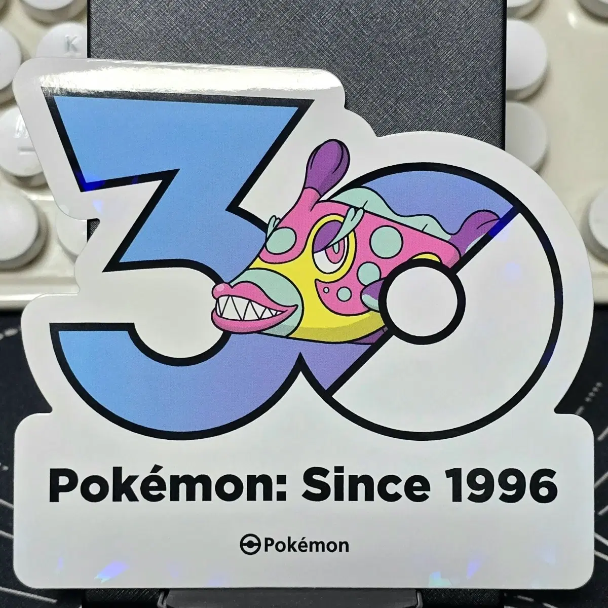 포켓몬스터 30주년 스티커 치갈기