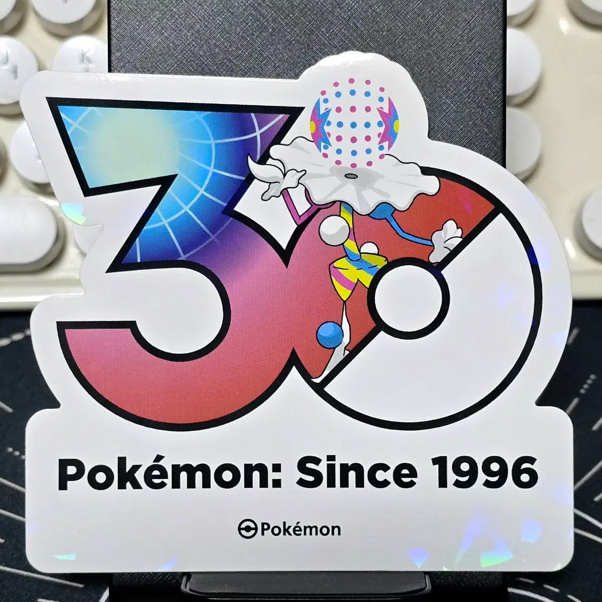 포켓몬스터 30주년 스티커 두파팡