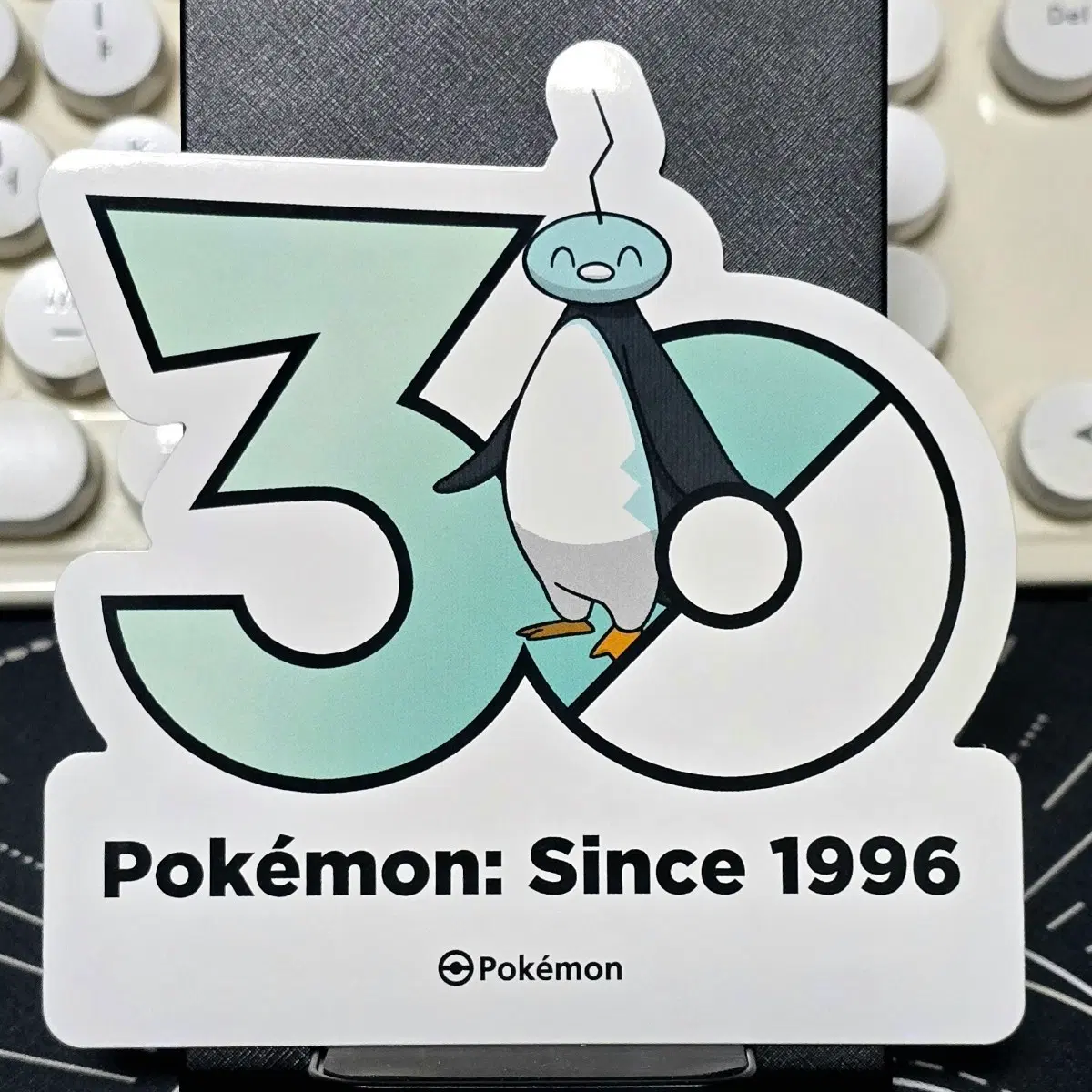 포켓몬스터 30주년 스티커 빙큐보 (나이스페이스)