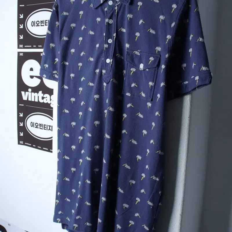 (XL-2XL) 유니클로 반팔 카라 티셔츠 마이클바스티안-H35644