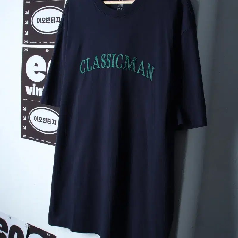 (XL-2XL) 지오다노 반팔 티셔츠 빅사이즈 레터링-H35661