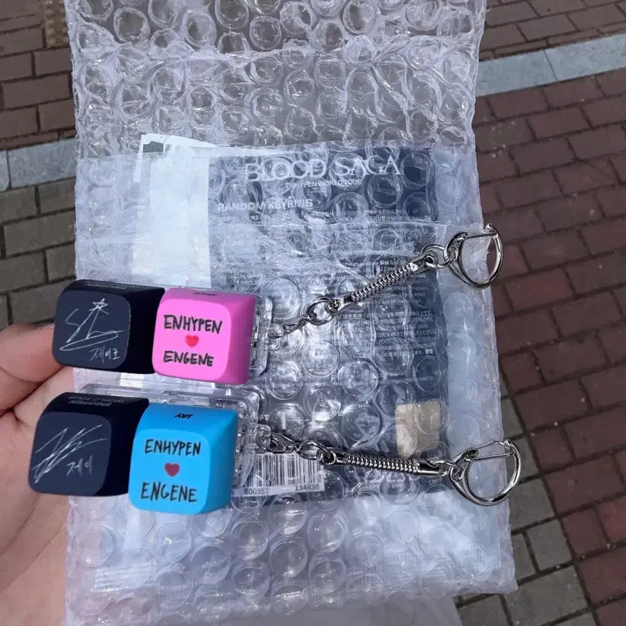 엔하이픈 제이 제이크 키캡 키링 개당