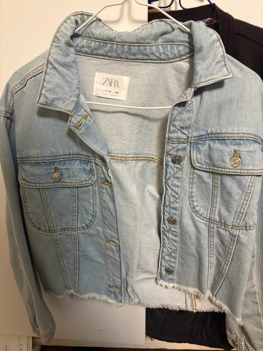 [ZARA/자라] 키즈/여성 연청 데님 자켓 (11-12Y) / 청자켓