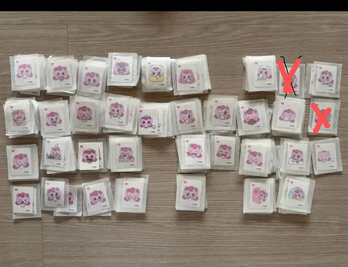 티니핑 젤리핑 띠부씰 33종 판매