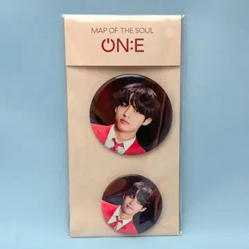 BTS MAP OF THE SOUL ON:E V CAN 배지 & 커버 세트
