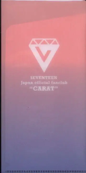 SEVENTEEN FC 혜택 티켓 케이스