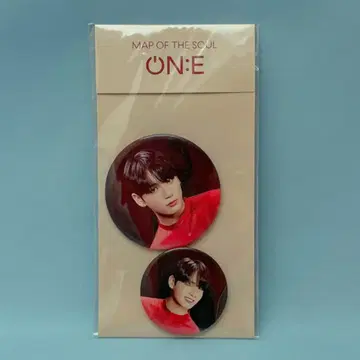 BTS MAP OF THE SOUL ON:E 정국 CAN 배지 & 커버 세트
