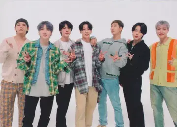 BTS Fortune Box 집합 트레이딩 카드