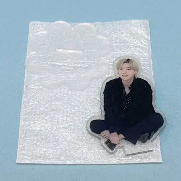 BTS 2021 PERMISSION TO DANCE SUGA 럭키 드로우 (아크릴 스탠드) 화이트