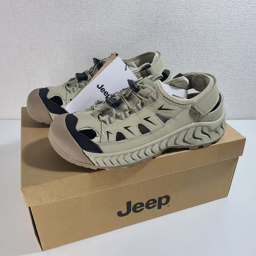 [새상품] 270 JEEP 벨크로 아웃도어 트레킹 샌들