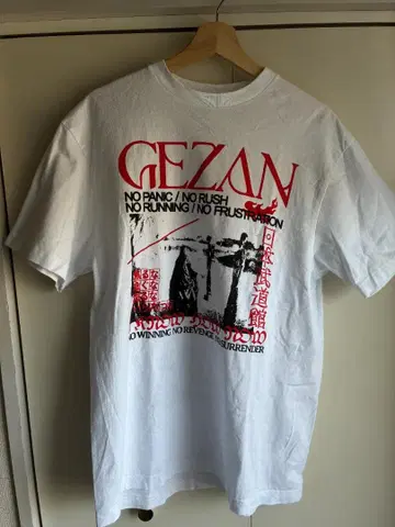 GEZAN 부도칸 단독 공연 독염 T셔츠 L사이즈