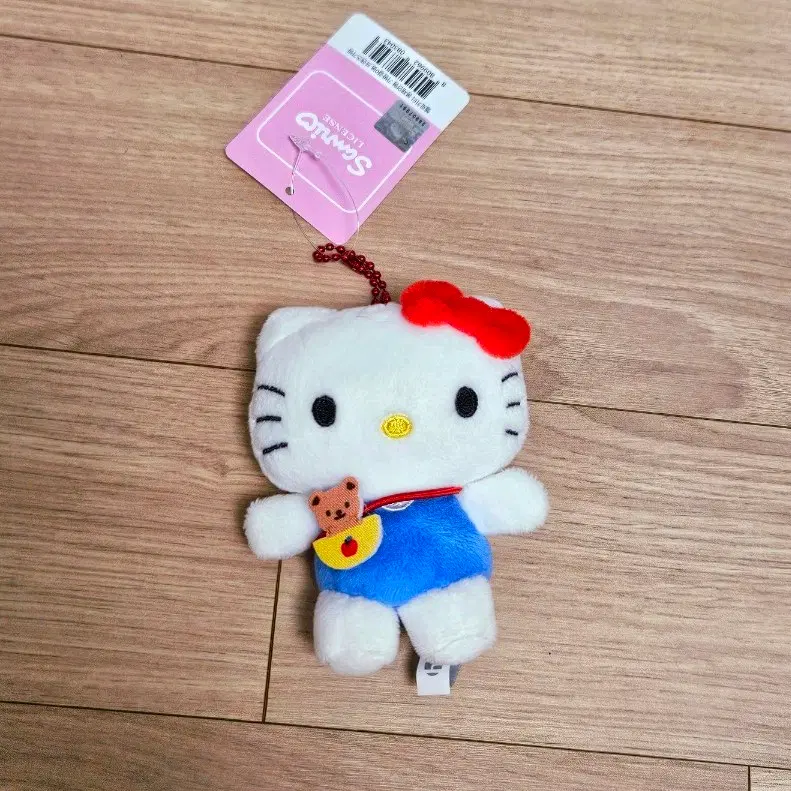 정품 산리오 헬로 키티 인형 키링