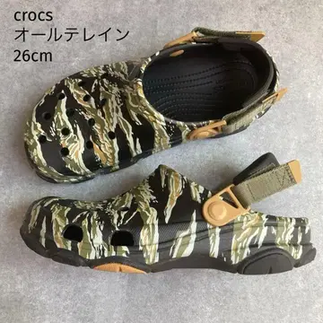 [새상품급] crocs 올테레인 카모 크로그 26cm 아웃도어
