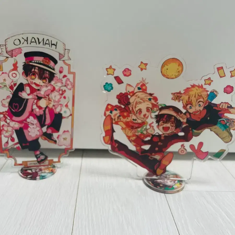 지박소년 하나코군 굿즈(책갈피,아크릴스탠드2개 초판굿즈4개)