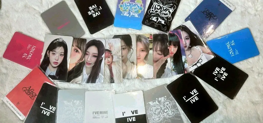 아이브 포카 25장 일괄판매
