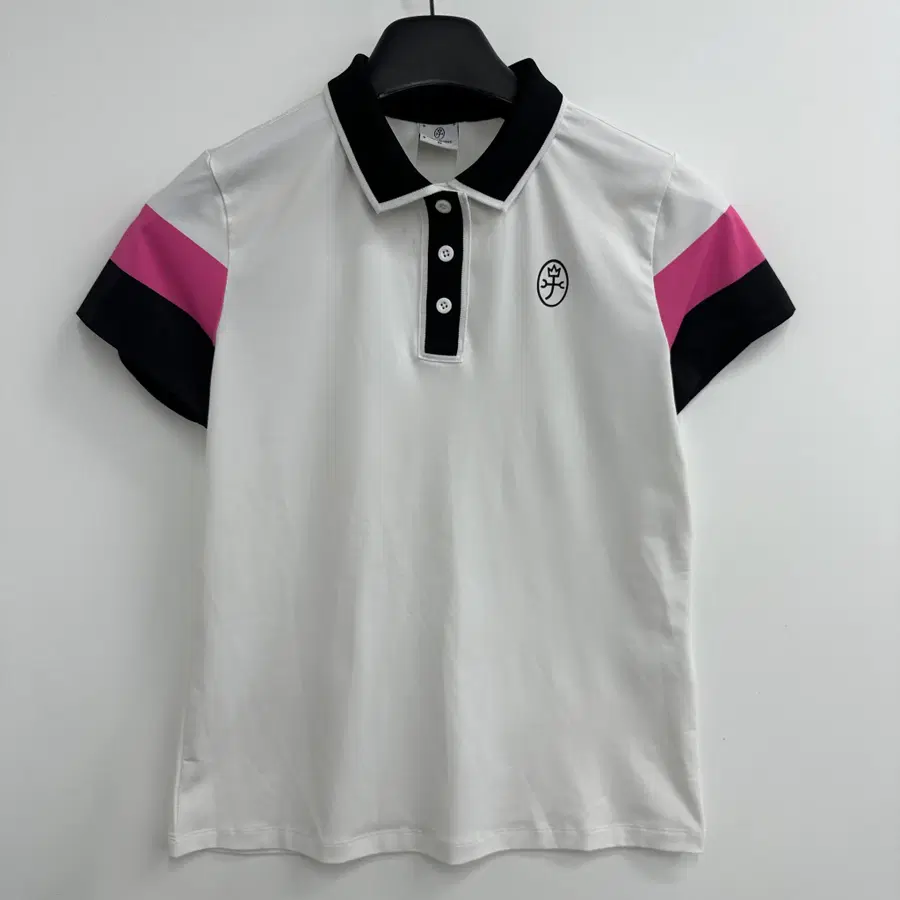 95 까스텔바작 골프 여자 기능성 반팔 카라티