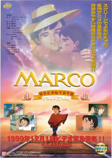 일본 애니메이션 판촉용 극장판 MARCO~엄마 찾아 삼만리~ B2 포스터