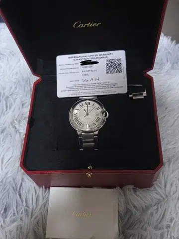 까르띠에 발롱블루 42mm 스틸
