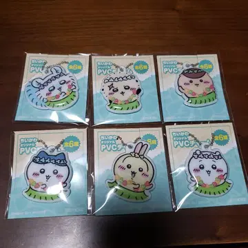 영화 치이카와 인어섬의 비밀 세븐일레븐 콜라보 PVC 참 전 6종