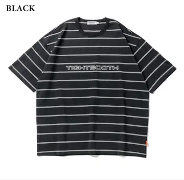 타이트 부스 프로덕션 로고 보더 T셔츠 XL