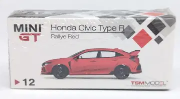TSM MODEL 1/64 MINI GT 혼다 시빅 타입 R 랠리 레드 (우핸들) 12-R