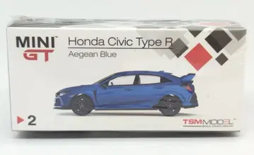 TSM 1/64 MINI GT 혼다 시빅 타입 R 브릴리언트 스포티 블루 메탈릭 (우핸들) MGT02-R