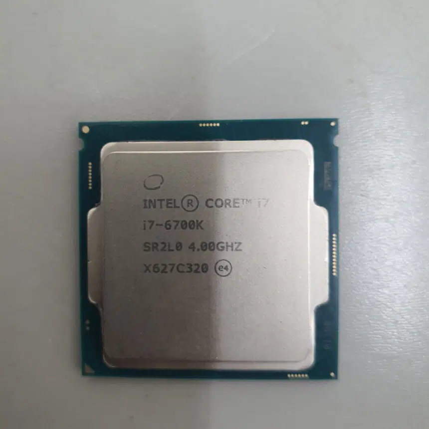[무료배송] 중고 인텔 6세대 코어 i7-6700K 스카이레이크