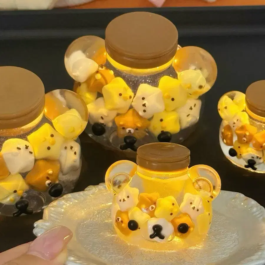 리라쿠마 무드등 말랑이 대형 결제창