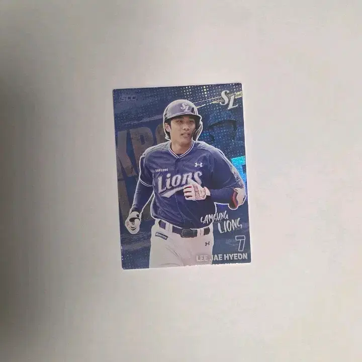 2026 SCC KBO 삼성 라이온즈 이재현 선수 패러렐 포카