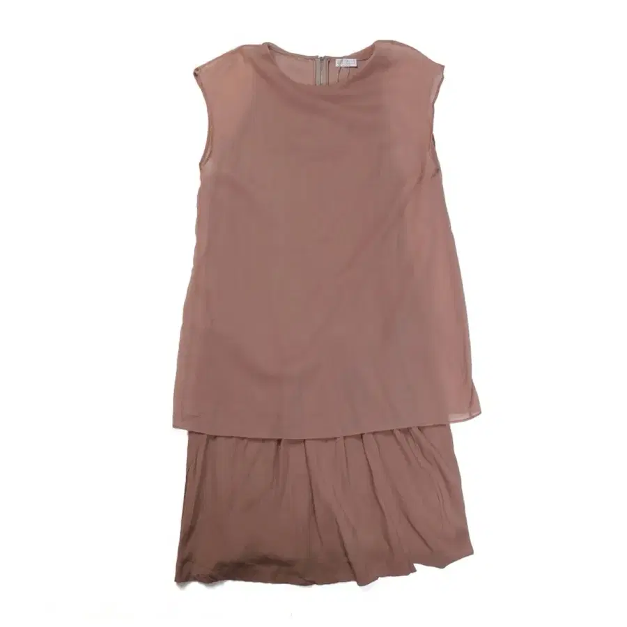 브루넬로 쿠치넬리 Brunello Cucinelli Silk Blended Cotton Sleeveless