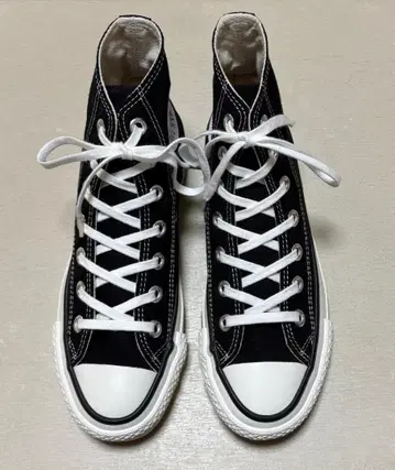 컨버스 일본제 올스타 J 블랙 HI 22.5cm