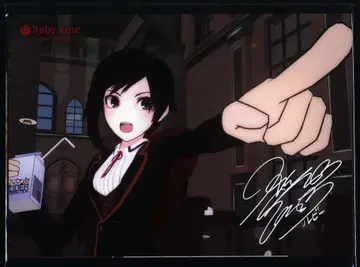 RWBY VOLUME 2 방문자 특전 B6 엽서 4장 세트