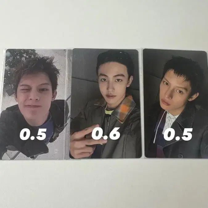 코르티스 레드레드 그린그린 특전포카 미공포