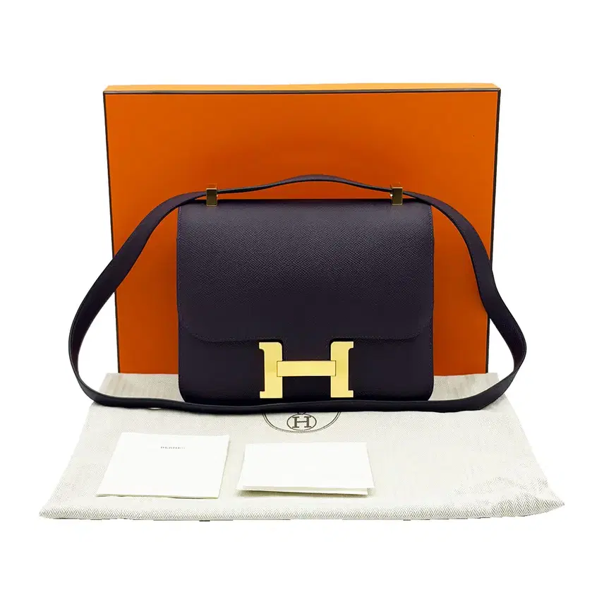 에르메스 Hermes H073663CK 딥퍼플 콘스탄스 24백 (D) 사진 1